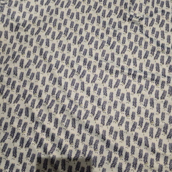 BURLEBO Sky and White Textured Polo - Picture 7 of 10